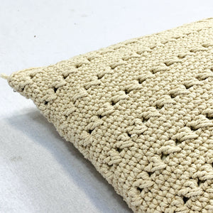 COTTON KNIT CUSHION COVER