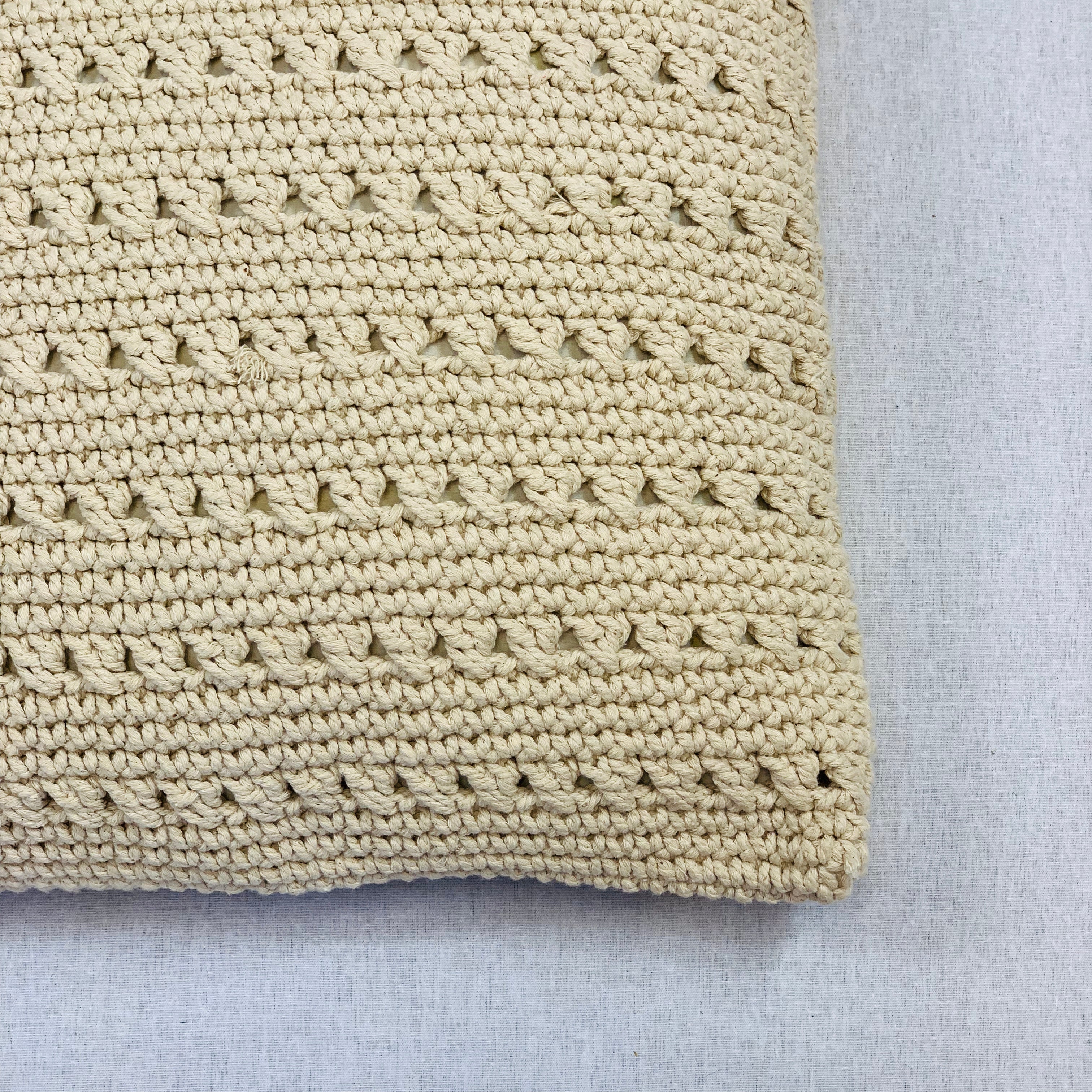 COTTON KNIT CUSHION COVER